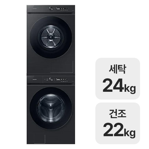 삼성전자 비스포크 AI WF24CB8850BV + DV22DB8890BV