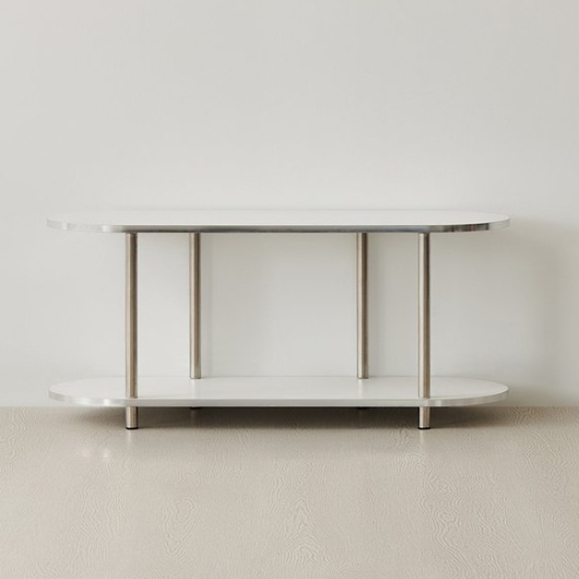 이노센트 블링 미드센츄리 모듈형 2단 수납 선반장 1000