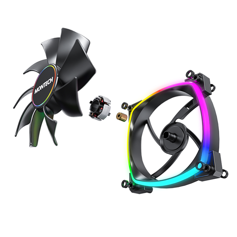 MONTECH AX140 PWM ARGB (블랙)_이미지