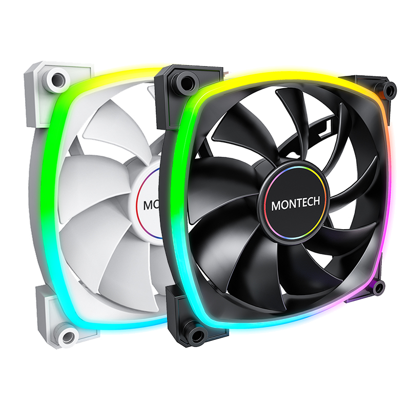 MONTECH AX140 PWM ARGB (블랙)_이미지