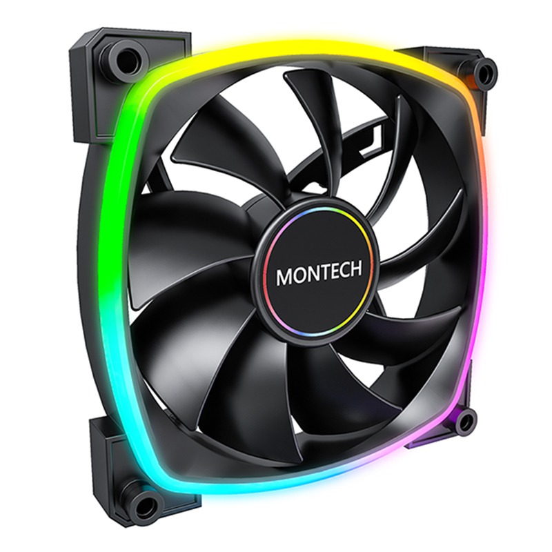 MONTECH AX140 PWM ARGB (블랙)_이미지