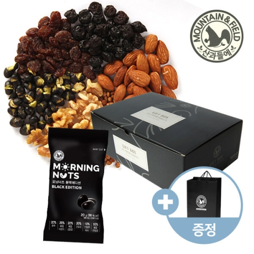 산과들에 모닝너츠 블랙에디션 20g (50개)