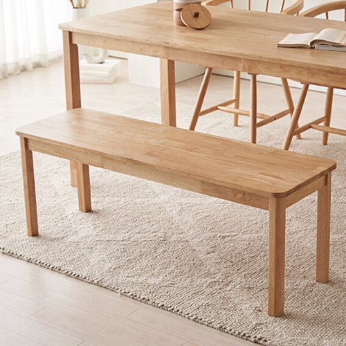 모던하우스 ON 리에티 내추럴 천연원목 100% 벤치 1230