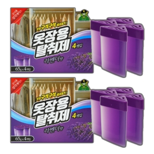 산도깨비 옷장용 탈취제 65g 4개입 (2개)_이미지