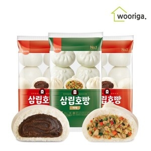 대용량 냉동 호빵 야채호빵 90g24개입