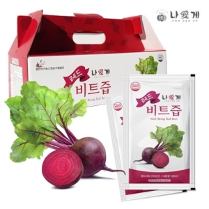 몽탄우리농산 나애게 레드비트즙 100ml 30포 (4개)_이미지