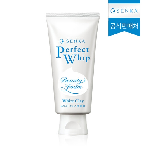 시세이도 <b>센카</b> 화이트 클레이 <b>퍼펙트</b> <b>휩</b> 120g