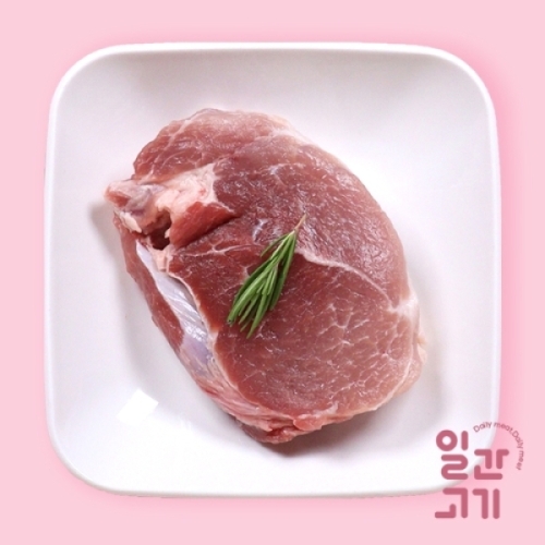 일간고기 무항생제 한돈 전지(앞다리살) 보쌈용 500g (1개)