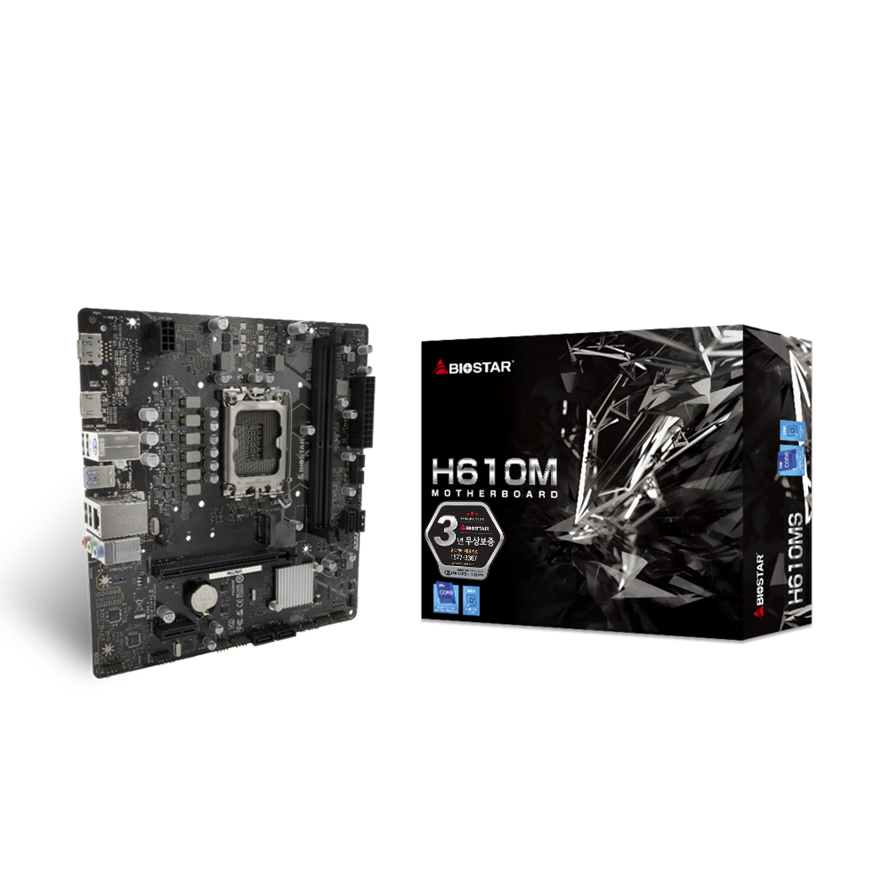 BIOSTAR H610MS 제이씨현이미지입니다. 누르면 해당 게시물로 새창이동합니다.
