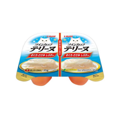 캣 챠오 트윈컵 테린 참치&닭가슴살&치어 IMC-223 70g (35g x 2p)
