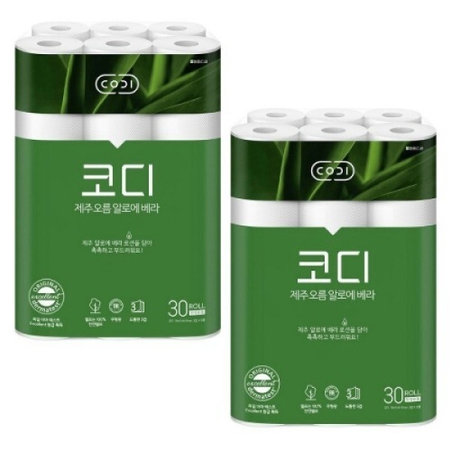 놀랄만큼 부드러운 알로에 30m (30롤)