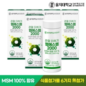 을지대학교 관절 더하기 엠에스엠 2000 120정 (5개)_이미지