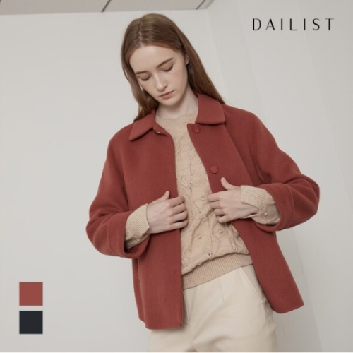 올리비아로렌 스탠 카라 핸드메이드 코트_MDBEAYW9381_이미지