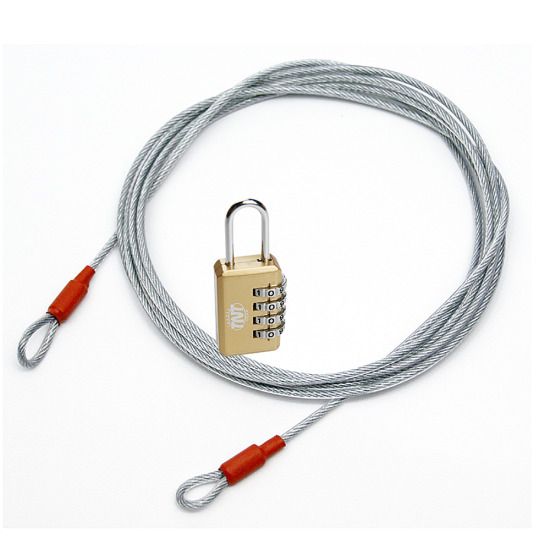 티엔티몰 티엔티트래블기어 TNT 패드락 와이어 세트