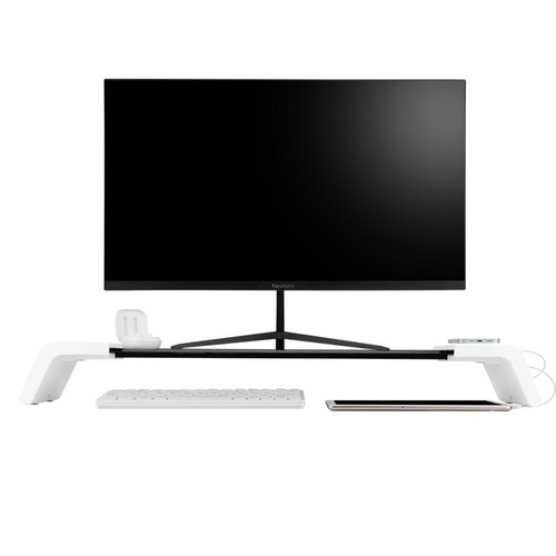 Newsync MB2427 USB 무선충전 모니터받침대_이미지