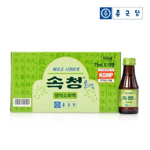 종근당 속청쿨 75ml 10병 (1개)