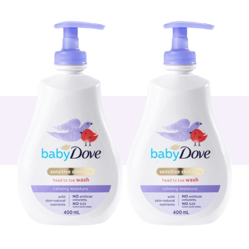 도브 베이비도브 카밍모이스처 바디워시 400ml (2개)_이미지