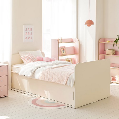 그로잉 슬라이딩 어린이 수납 침대 SS