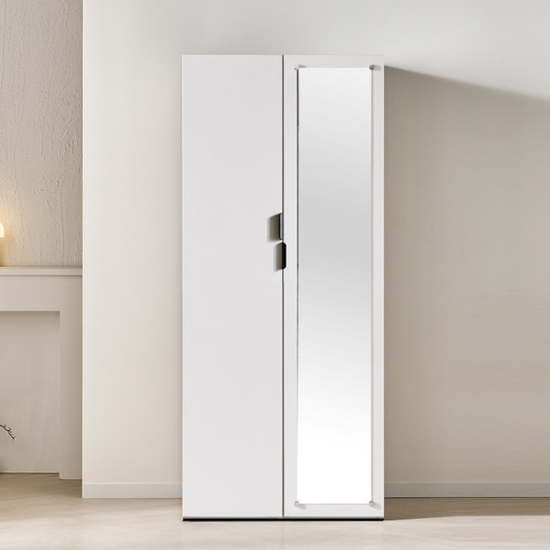 트리플 누에보 LPM 키큰장 도어 거울 이불장 800