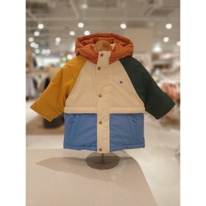 블루독 스노우B컬러블럭덕다운 24C7511405_이미지