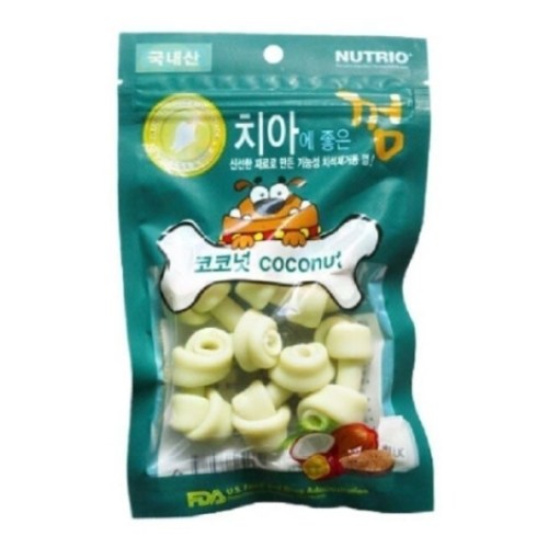 뉴트리오 치아에 좋은 껌 코코넛 80g (5개)