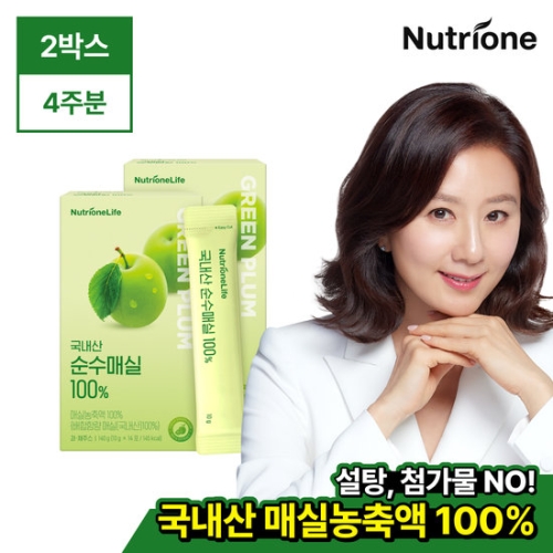뉴트리원 국내산 순수매실 100% 10g 14포 (2개)_이미지