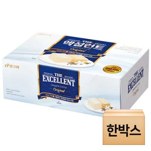 빙그레 더 엑설런트 오리지널 800ml (6개)_이미지