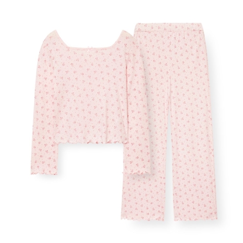 캄미어패럴 오르시떼 여성 G014 스몰베어 긴소매 파자마 상하세트 (1세트)