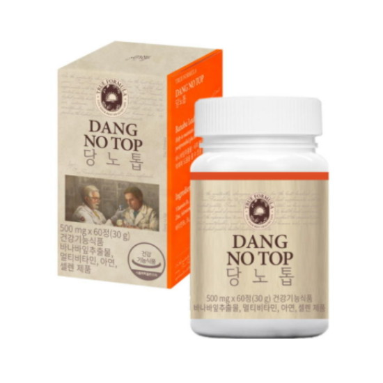 유유헬스케어 트루포뮬러 당노톱 500mg 60정 (2개)_이미지