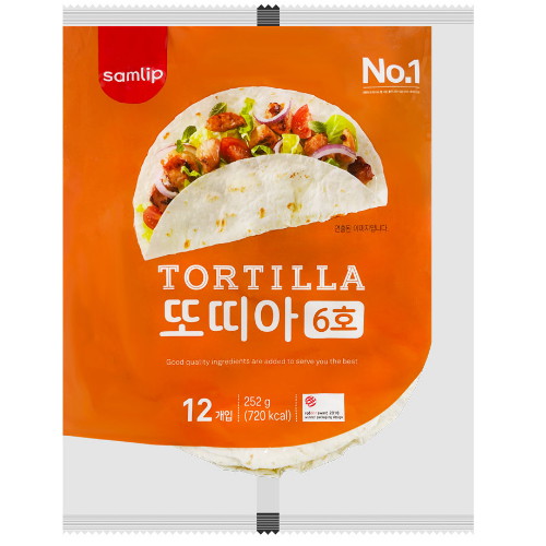 SPC삼립 삼립 밀 또띠아 6호 252g [1개]