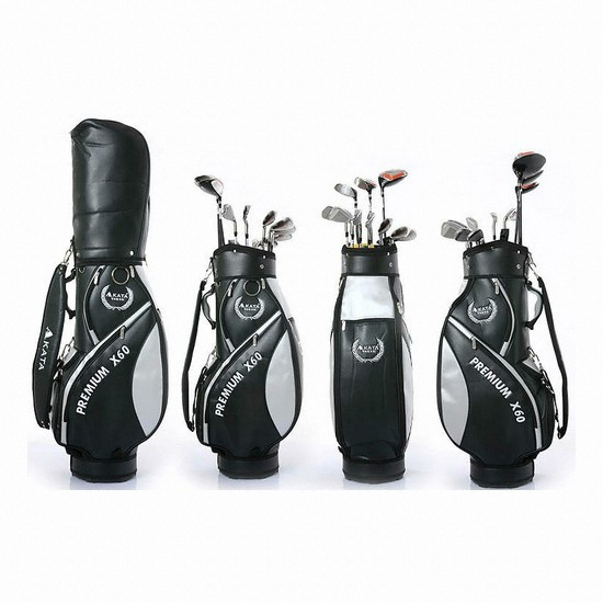 아카타 X60 왼손 풀세트 (12개 경량스틸 골프백세트 정품)_이미지