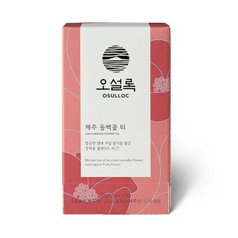 아모레퍼시픽 오설록 제주 동백꽃 티 20T