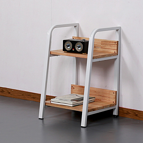 우아미가구 울로스 원목 2단 책장 (40cm)_이미지