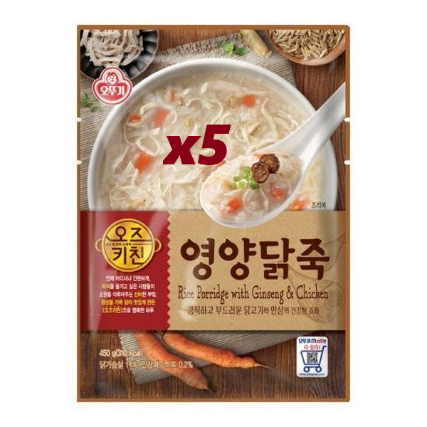 오뚜기 오즈키친 영양닭죽 450g (5개)_이미지