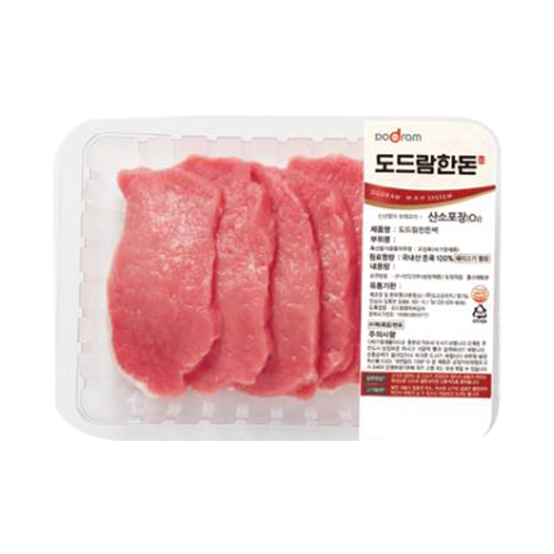도드람푸드 도드람한돈 등심 돈가스용 500g (1개)_이미지