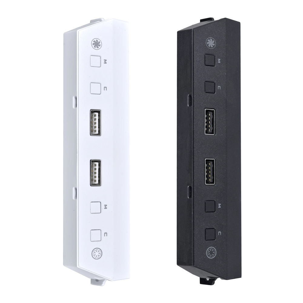 리안리 LAN216-1W ARGB Control & USB Module (화이트)