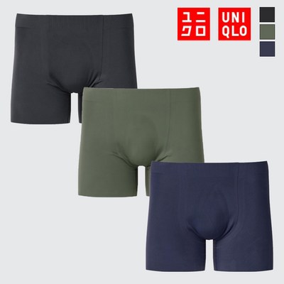 에어리즘 팬티 메쉬 심리스 복서 브리프 3컬러 485019 S 69 네이비