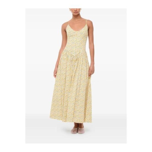 스타우드 Dena floral print midi dress R25P2281SPOTVG T