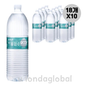 오리온 닥터유 제주 용암수 무라벨 2L (180개)_이미지