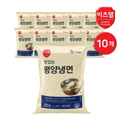CJ프레시웨이 이츠웰 맛있는 평양냉면 200gX10인분 2Kg_이미지