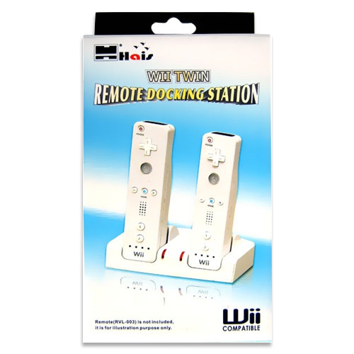 HAIS Wii 위모트 트윈 위모콘 충전 거치대 스탠드