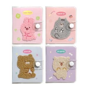 일정문구 순덕이 패브릭 고주파 수첩 (4개)