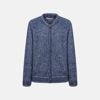 기비 스팽글 트위드 니트 집업 가디건 GY26S4FRG0935