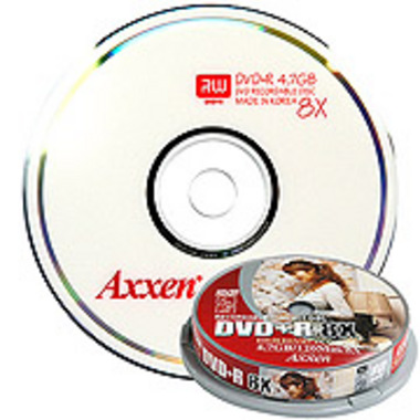 Axxen DVD+R 4.7GB 8x ���� 10�� �̼��� SP