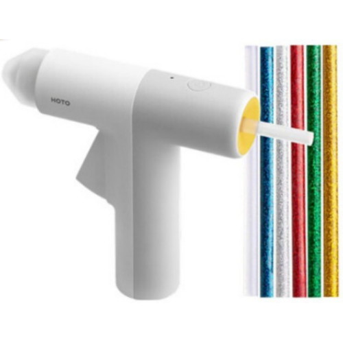 샤오미 HOTO 충전식 무선 글루건 + 글루스틱 10개 (2.0Ah)_이미지