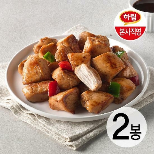 하림 동물복지 IFF 한입쏙 닭가슴살 스위트바비큐 500g (2개)