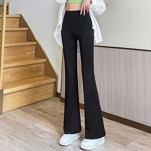 셀러허브 패션 JHQS8J88_4B 블랙 치마바지 기모 길어보이는 캐주얼룩