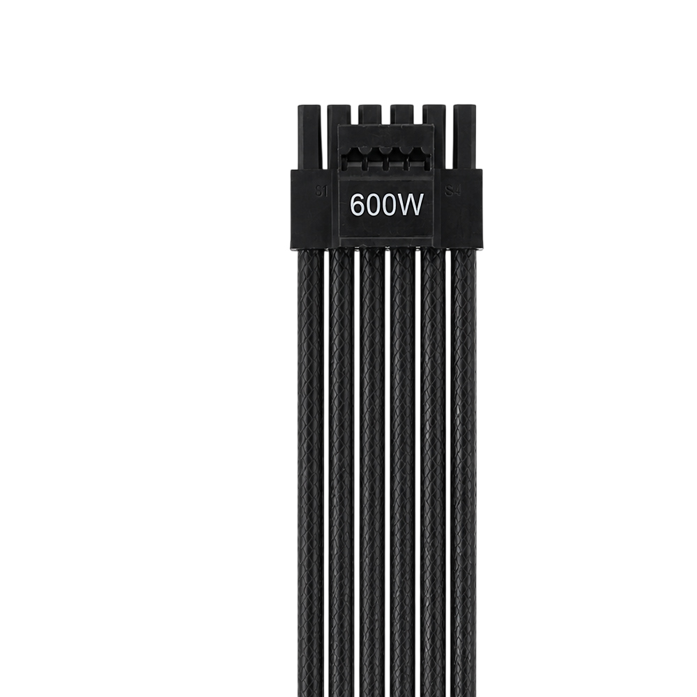 AONE �ñ״�ó 12V-2x6 PCIE 8�� 2��Ʈ ��ȯ ���̺�