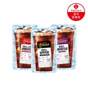 롯데칠성음료 칸타타 아이스 블랙 190ml (20개)