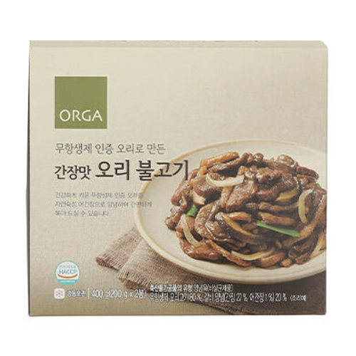 팜덕 ORGA 건강한 훈제오리 360g (1개)_이미지